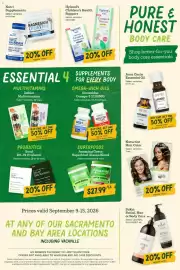Sprouts Farmers Market weekly ad Page 11: Hyland's Children's Health Support, Nutri supplements
