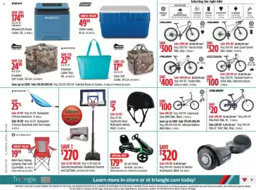 Canadian Tire flyer week 37 Page 11: Supercycle Basic Multisport Helmet, Black €34,99, Air Jet Pedal Go-Kart €179,99