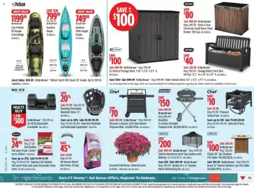 Canadian Tire flyer week 37 Page 13: Coleman RoadTrip X-cursion Portable Propane Grill €249,99