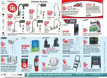 Canadian Tire flyer week 37 Page 16: Windsor water softener pellets or crystals €9,99