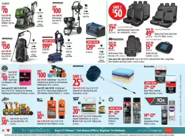 Canadian Tire flyer week 37 Page 20: Ego power+ 56v kit €579,99, Simoniz selected car cleaning tools and accessories €6,99