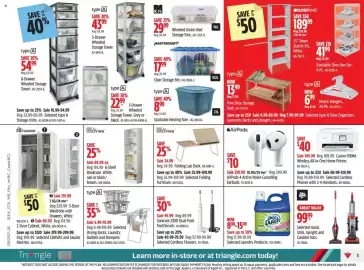 Canadian Tire flyer week 37 Page 3: AirPods AirPods 4 Active Noise-Cancelling Earbuds €239,99