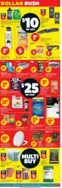 Canadian Tire flyer week 37 Page 2: Folgers classic roast coffee €16,99, Frank All-Purpose Microfibre Cloths €28,00
