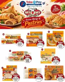 Take 'n Pay catalogue week 37 Page 1: MY O MY MEDIUM PIZZA BASES €32,99, MY O MY PITA POCKETS €24,99