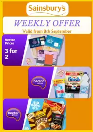 Sainsbury's leaflet week 37 Page 1