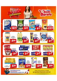 Catálogo Supermercado Bem Barato semana 37 Página 4: Óleo de milho suavit €9,99, Cereal kellogg's sucrilhos €6,99