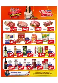 Catálogo Supermercado Bem Barato semana 37 Página 5: Carne bovina ponta de agulha kg €29,99, Coxinha da asa granel €16,99