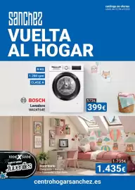 Catálogo Centro Hogar Sanchez Página 1: Bosch - lavadora wa24t64e €399,00, Nido - dormitorio €1.435,00