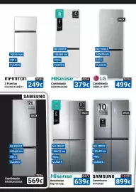 Catálogo Centro Hogar Sanchez Página 2: Hisense - americano mq797470ie €639,00, Infiniton - 2 puertas fg239d16wevy 1 €249,00