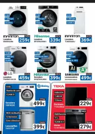 Catálogo Centro Hogar Sanchez Página 3: Teka - encimera €229,00, Lg - lavadora f4wr6010a 1w €459,00