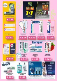 Volantino Kuadrifoglio Pagina 10: Intensity White spazzolino €1,39, Veet crema depilatoria €4,85