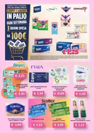 Volantino Kuadrifoglio Pagina 13: Scottonelle carta igienica €3,99, Cotton Sound dischetti in bamboo €1,35