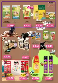 Volantino Kuadrifoglio Pagina 14: Sheba Filets €0,99, Crocchette gatto Friskies €4,59