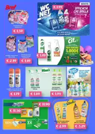Volantino Kuadrifoglio Pagina 17: Chiaro Luce detergente pelle spray €1,79, Bref Power Active Tavolette WC €1,49