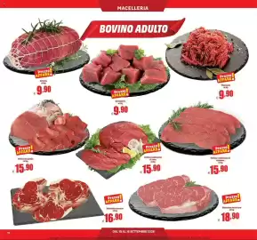 Volantino Elite settimana 37 Pagina 18: Fettine di girello €15,90, Bistecche con osso €16,90