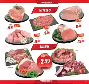 Volantino Elite settimana 37 Pagina 19: Bistecche di collo e lombo €2,99, Arrosto €9,90