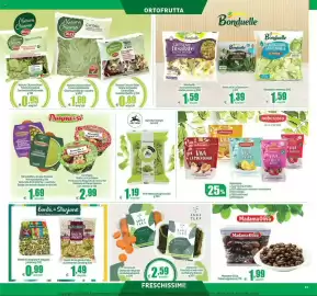 Volantino Elite settimana 37 Pagina 23: Alce Nero Lattughino bio €1,19, Bonduelle Carta delle insalate ricetta vivace €1,59