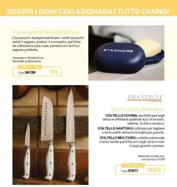 Catalogo Stanhome Pagina 42: Set 3 coltelli Brandani €1.540,00