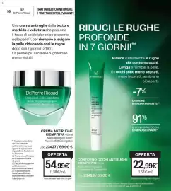 Catalogo Stanhome Pagina 59: Dr.Pierre Ricaud Crema antirughe combalante €54,99