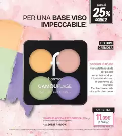 Catalogo Stanhome Pagina 88: Flormar CAMOUFLAGE palette concealer €11,99