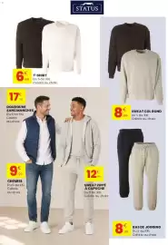Catalogue Stokomani page 11: BAS DE JOGGING €8,99, SWEAT COL ROND €8,99