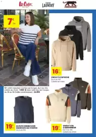 Catalogue Stokomani page 5: LEE COOPER BLouse denim sans manches €19,99, Lanar Sweat col camionneur €19,99