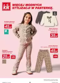 KiK gazetka Strona 6: Bluza dziecięca €35,00, Jeansy dziecięce €45,00