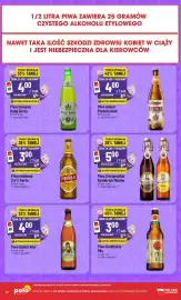 Polomarket gazetka tydzień 37 Strona 10: Piwo miodowe 5,4% Perła €3,00, Piwo Bestbir Kiwi €4,00