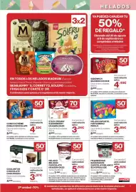 Catálogo Supercor Página 11: Häagen-Dazs stick creamy strawberry €3,24, Häagen-Dazs helado belgian chocolate €5,62