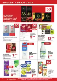 Catálogo Supercor Página 14: Café Nescafé Dolce Gusto €12,49, Puleva bebida láctea omega 3 €1,69