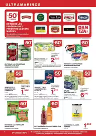 Catálogo Supercor Página 16: Barilla spaghetti n° 5 o macarrones €1,27, Bonduelle maíz · milho €2,62