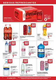 Catálogo Supercor Página 18: Agua sin gas Lanjarón €0,56, Aquarius bebida isotónica €1,49