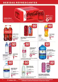Catálogo Supercor Página 18: Agua sin gas Lanjarón €0,56, Aquarius bebida isotónica €1,49