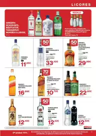 Catálogo Supercor Página 21: Johnnie walker red soul €16,69, Captain Morgan Original Spiced Gold €12,49