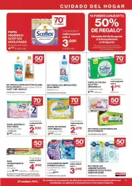 Catálogo Supercor Página 25: Scottex papel de cocina megarollo €1,81, Foxy papel de cocina mega 3 €2,27