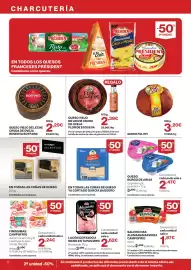 Catálogo Supercor Página 6: Flor de Esgueva queso viejo de leche cruda de oveja €2,39, Queso burgo de arias €2,47