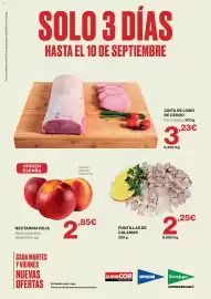 Catálogo Supercor Página 1: Puntillas de calamar €2,25, Nectarina Roja €2,85