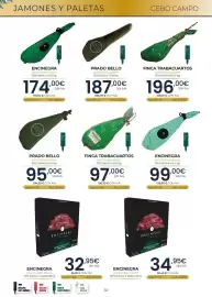 Catálogo Makro Página 50: Finca Trabacuartos paleta cebo campo €97,00, Prado Bello jamón cebo campo €187,00