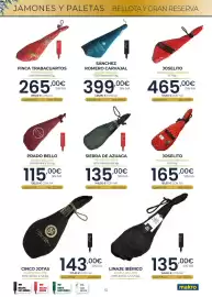 Catálogo Makro Página 51: Sánchez Romero Carvajal jamón bellota €399,00, Finca Trabacuartos jamón bellota €265,00