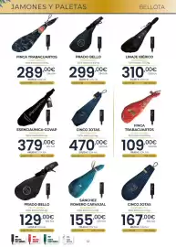 Catálogo Makro Página 52: Prado Bello jamón bellota €299,00, Finca Trabacuartos jamón bellota €289,00
