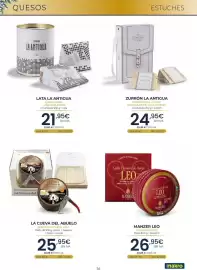 Catálogo Makro Página 55: La cueva del abuelo queso manchego d.o.p. €25,95, La Antigua queso trufa €21,95