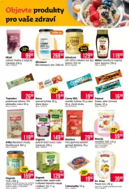 Teta leták Strana 14: Emco ovocná tyčinka €19,90, Organis matcha latte €129,90