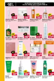 Teta leták Strana 7: Bom peptide power pleťový krém €549,00, Round Lab hydratační krém SPF 50+ €399,00