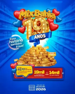 Mix Bahia (válido até 12-09)