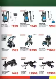 Total Tools catalogue Page 17: Saber Electric Pressure Washer with Hose Reel & Brush Kit €249,00