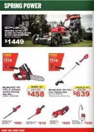 Total Tools catalogue Page 2: Milwaukee 18V Fuel Line Trimmer Skin €639,00