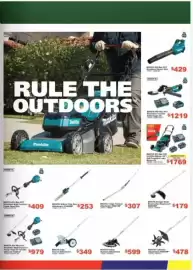 Total Tools catalogue Page 5: MARTHA Rotary Snowblower €599,00, MOWITA Edge Trower Attachment €349,00