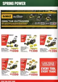 Total Tools catalogue Page 6: DeWalt 18Vx2 Push Mower Kit €1.099,00