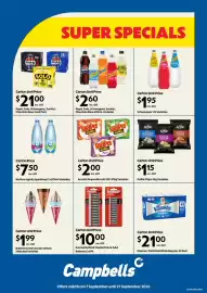 Campbells Wholesale catalogue Page 1: Arnotts Shapes Biscuits Varieties €2,00, Kettle Chips 45g Varieties €115,00