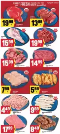 Marché Adonis flyer week 37 Page 3: Lean ground chicken Halal €4,49, Shawarma chicken breast €9,99